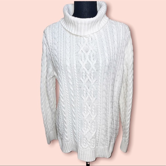 Croft & barrow chunky knit  sweater - Picture 1 of 6